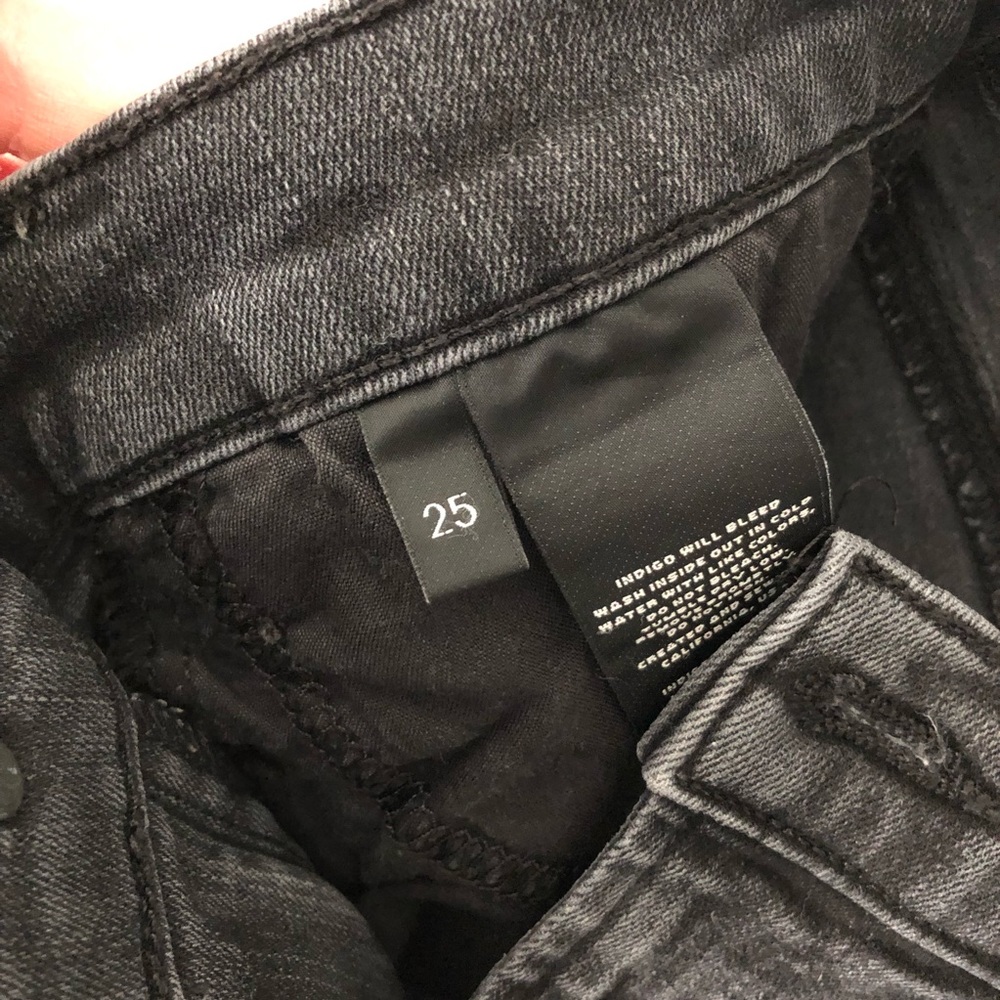 High Rise Distressed Ripped Skinny Jeans - Picture 5 of 8